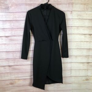 Love‎ Culture Black Asymmetrical Dress Small